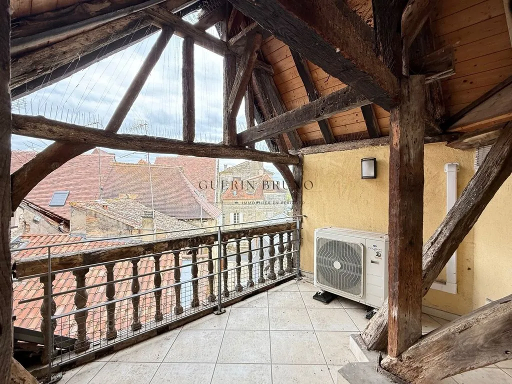 Loft de charme avec vue panoramique sur la Dordogne à Bergerac 