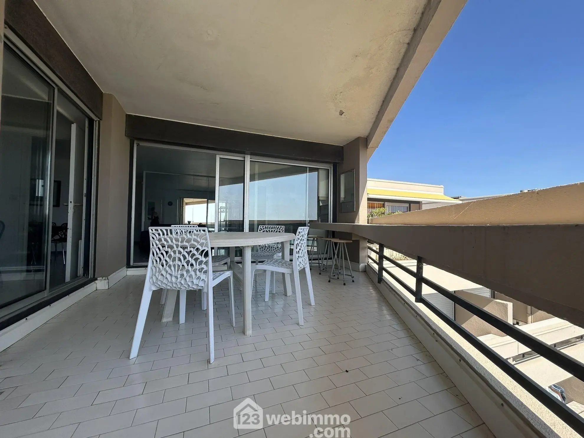 Appartement T2 avec terrasse vue mer à Canet-en-Roussillon 
