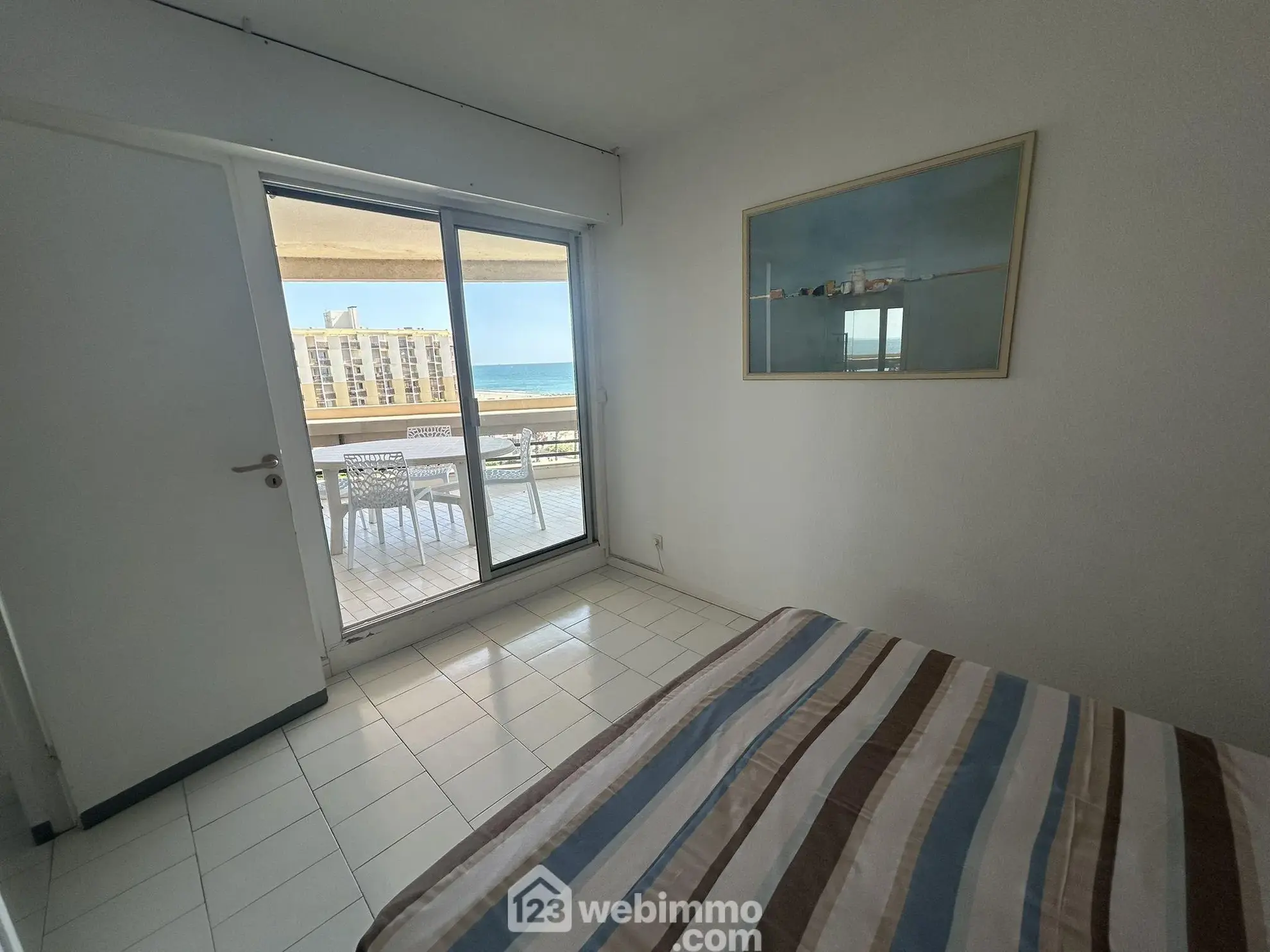 Appartement T2 avec terrasse vue mer à Canet-en-Roussillon 
