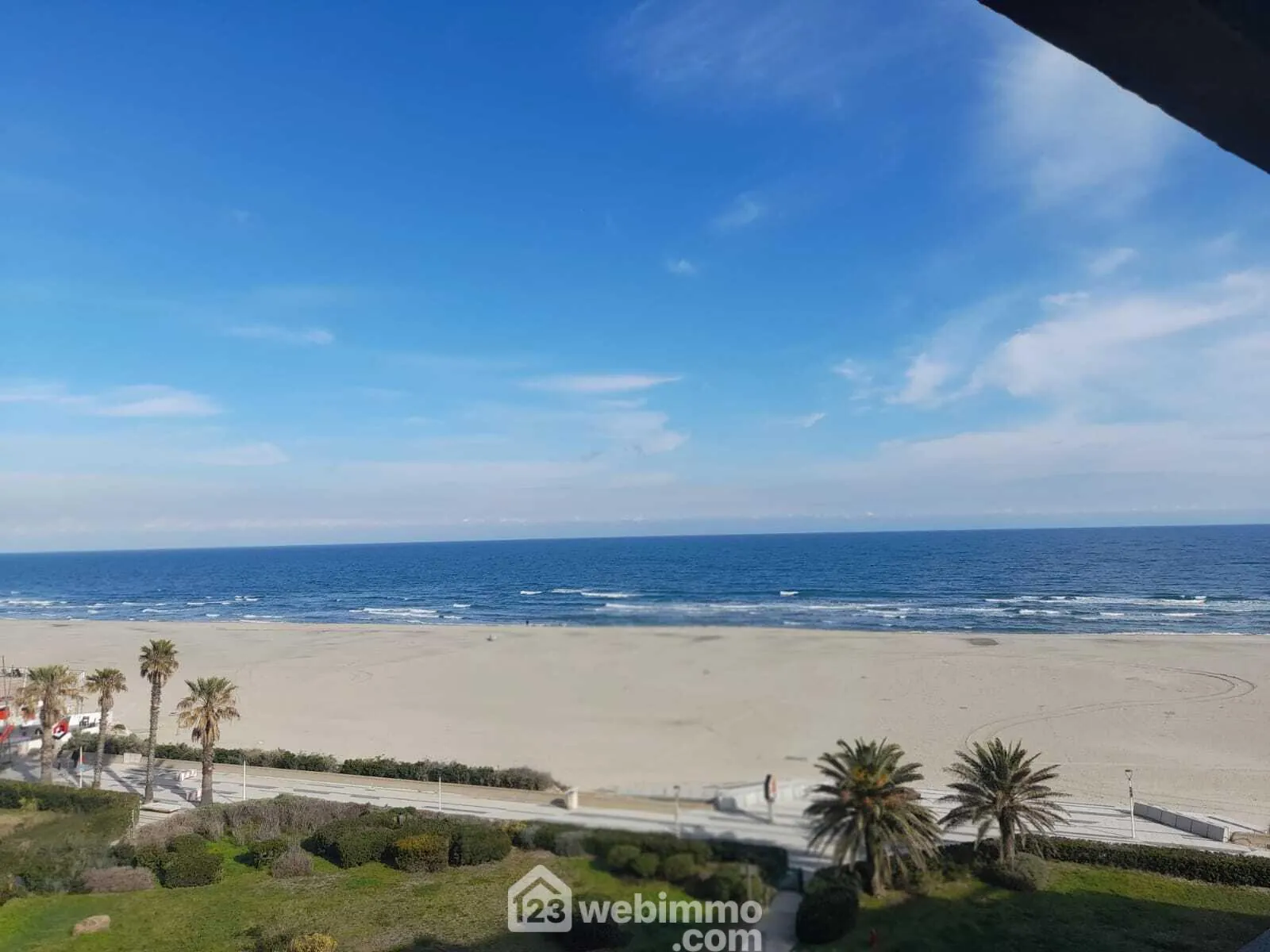 Appartement T2 avec terrasse vue mer à Canet-en-Roussillon 