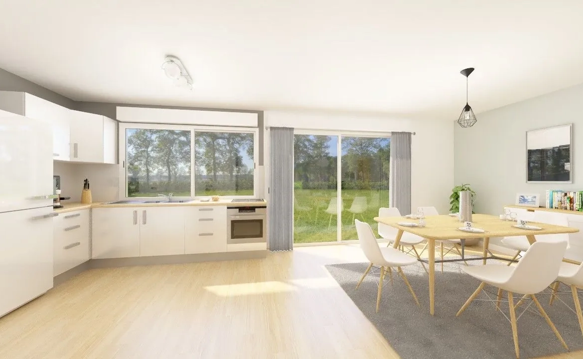 Maison neuve 3 chambres à Frichemesnil - Confort et luminosité 