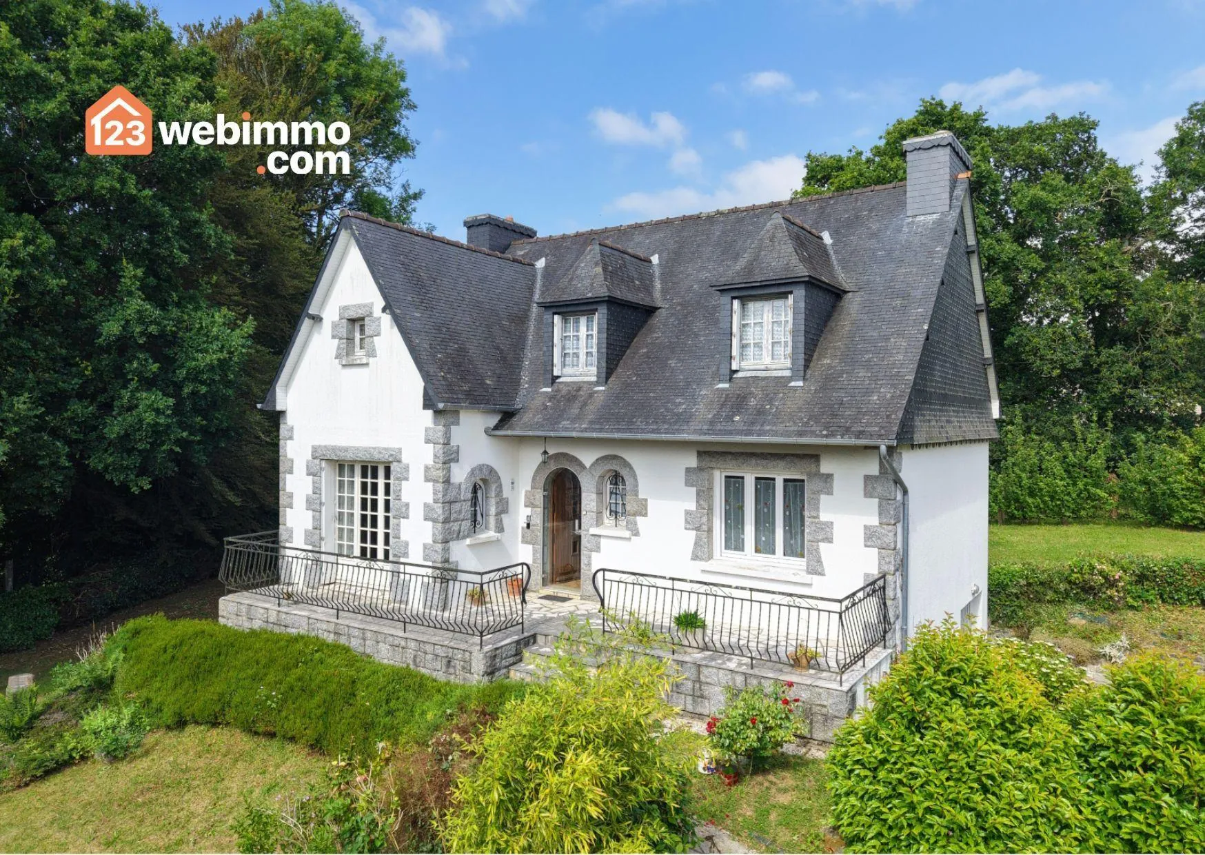 Maison à vendre de 128 m² à Lannion proche gare et centre-ville 