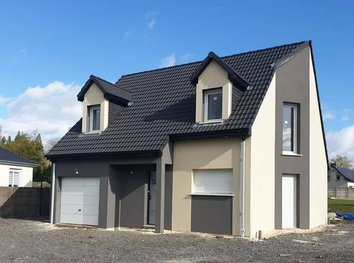 Maison neuve à Bornambusc de 109 m² avec 4 chambres et terrain de 662 m² 