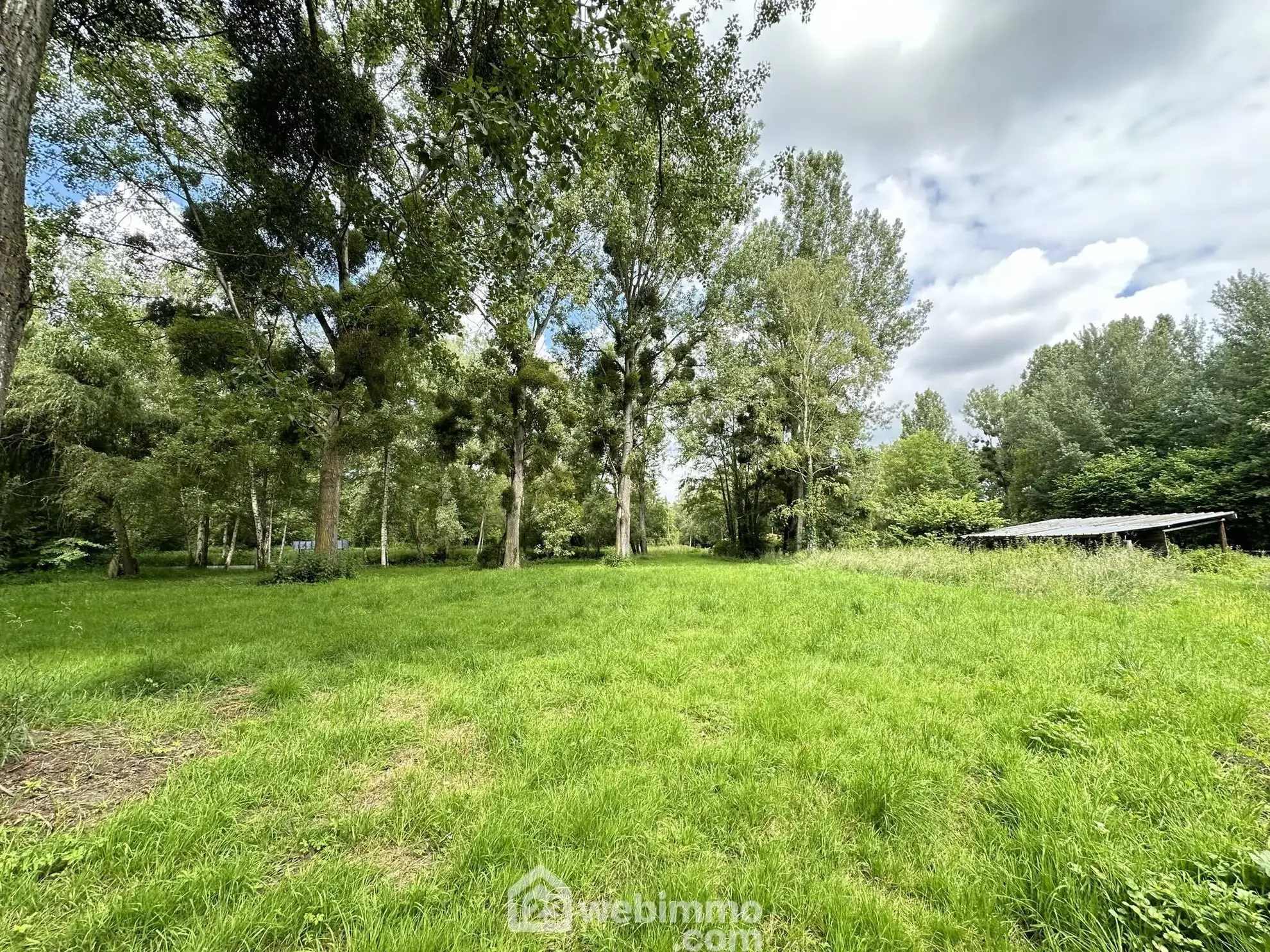 Terrain de loisir de 7000 m² avec étang à Presles-et-Thierny 