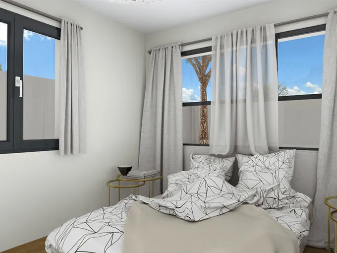 Maison neuve évolutive avec 2 chambres et garage à Parentis-en-Born 