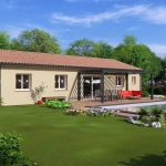 Projet de maison neuve T4 personnalisable à Montpitol avec garage et terrasse