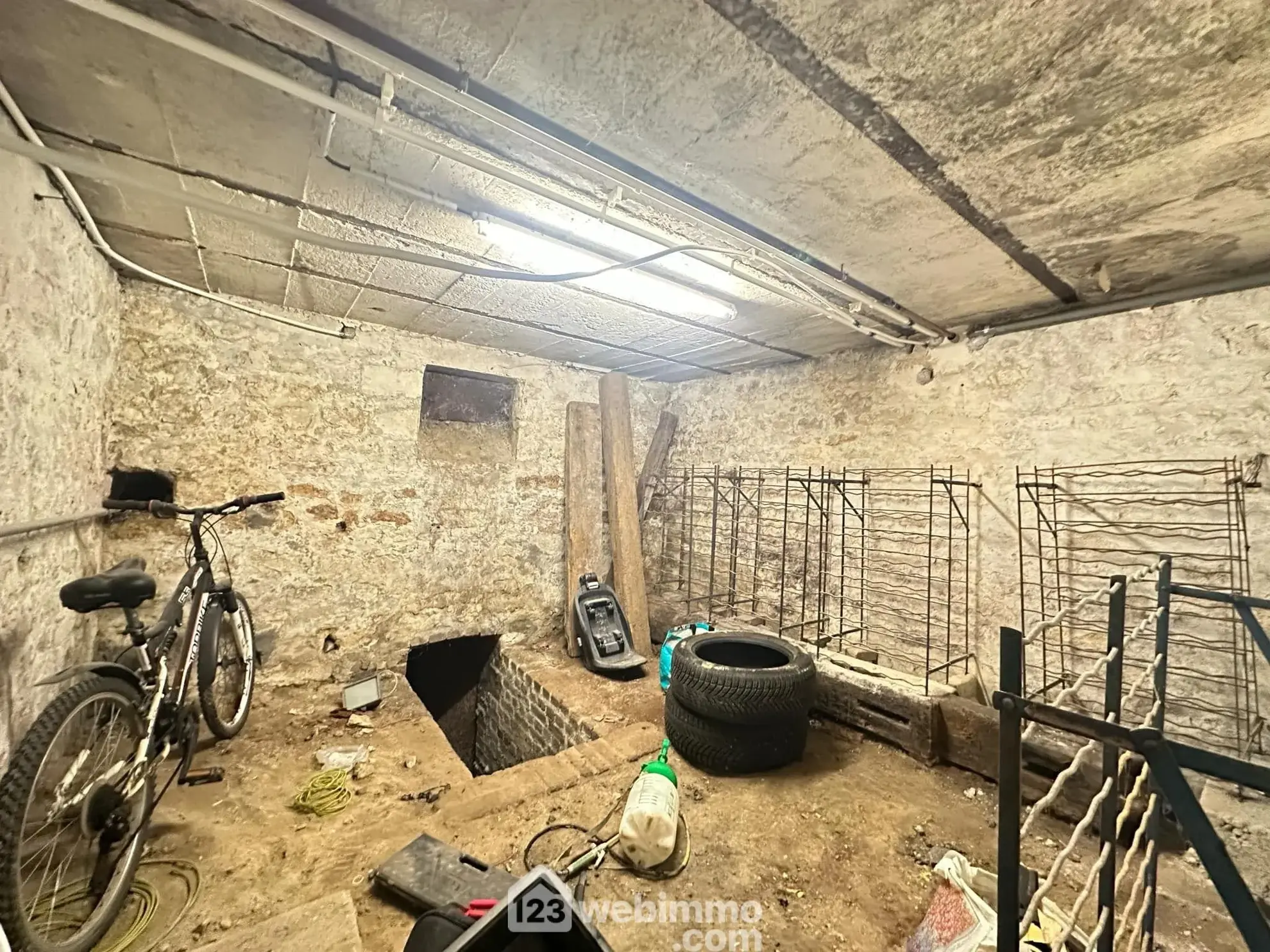 Magnifique maison en pierres de 160 m² à Laon avec cave et dépendance 