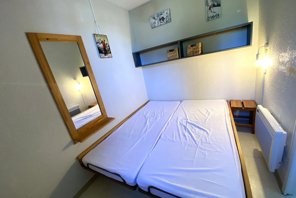 Appartement 2 pièces à Le Devoluy, 25 m² proche pistes et commerces 