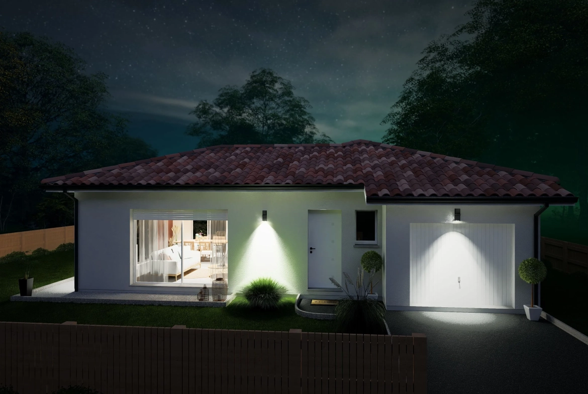 Maison neuve 3 chambres à Saint Paul en Born - Projet clé en main 
