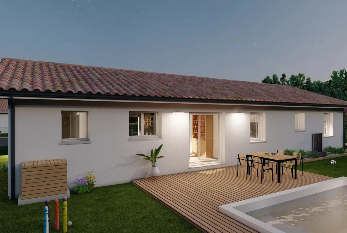Maison neuve 4 chambres à Marsac-sur-l'Isle avec garage et performance énergétique optimale 