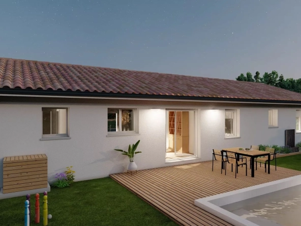 Maison neuve 4 chambres à Marsac-sur-l'Isle avec garage et performance énergétique optimale