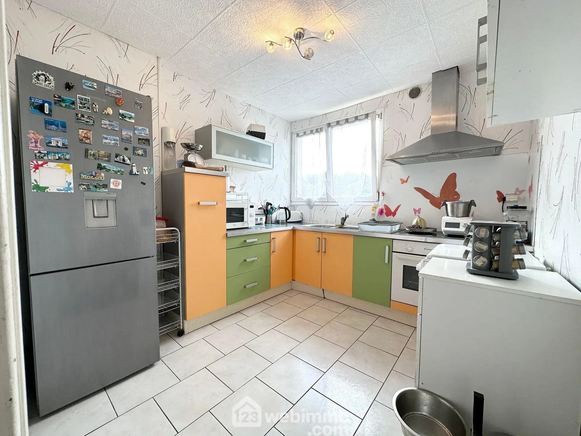 Appartement T5 à vendre à Laon - 85 m² avec balcon et cave 