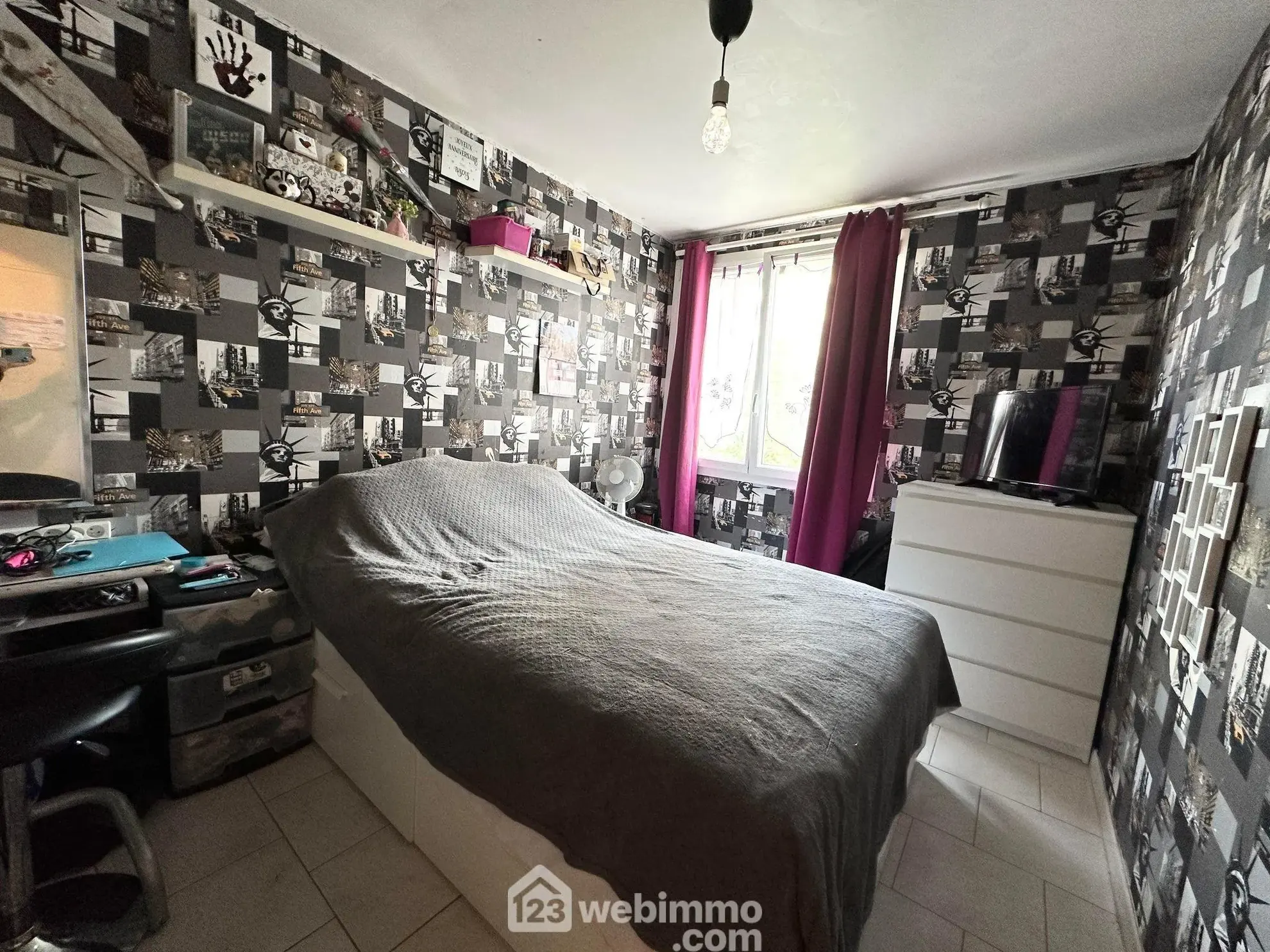 Appartement T5 à vendre à Laon - 85 m² avec balcon et cave 