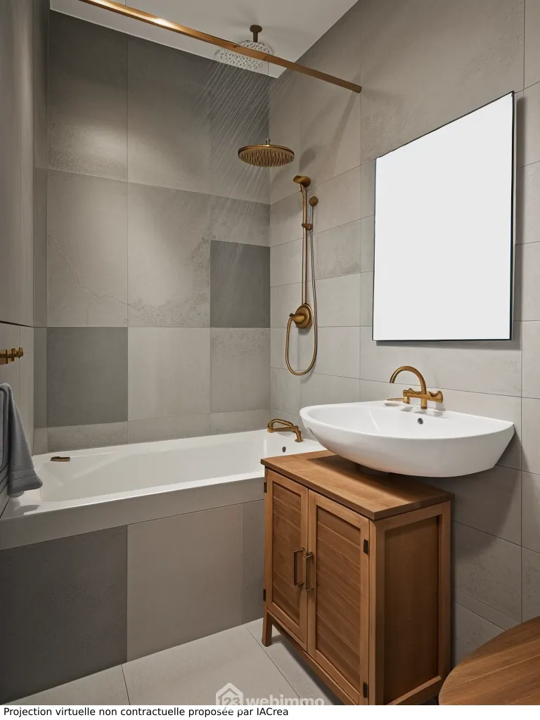 Appartement T3 de 60 m² à Pau avec balcon et possibilité de rénovation 