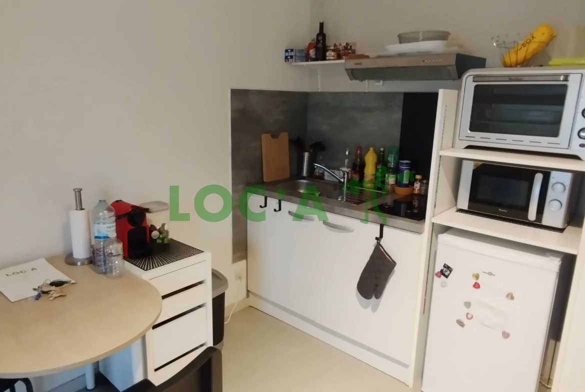 Studio meublé de 21 m² à Dijon, idéal investisseur ou premier achat 