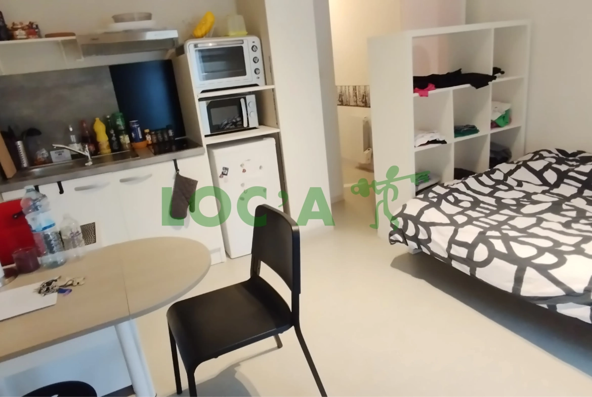 Studio meublé de 21 m² à Dijon, idéal investisseur ou premier achat 