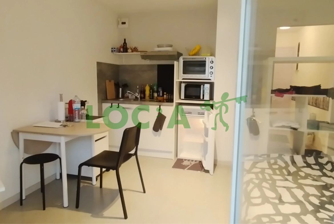Studio meublé de 21 m² à Dijon, idéal investisseur ou premier achat 
