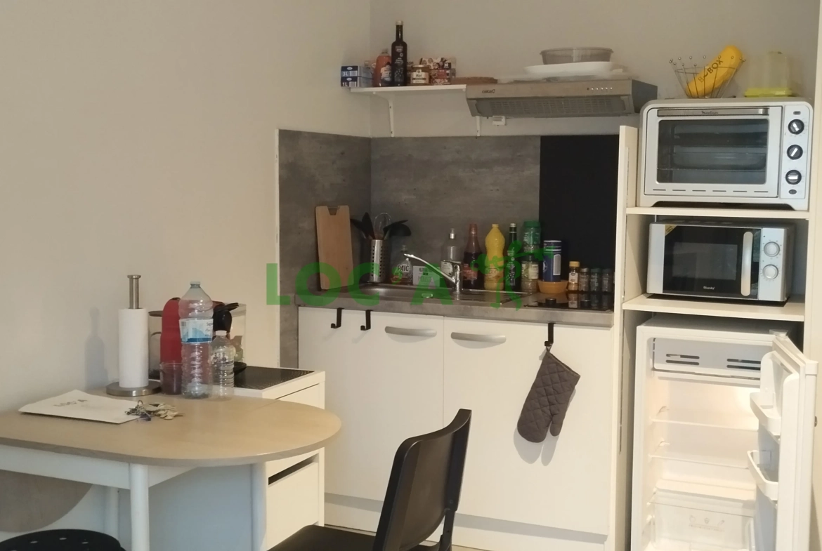 Studio meublé de 21 m² à Dijon, idéal investisseur ou premier achat 