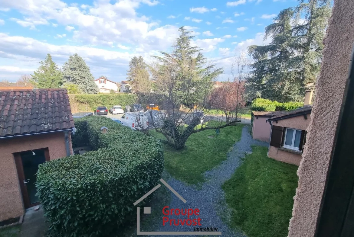 Charmant appartement T2 de 48 m² à Grézieu-la-Varenne, proche commodités 
