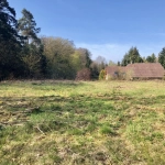 Terrain constructible viabilisé de 1466 m² à Chantraine, calme et en bordure de forêt