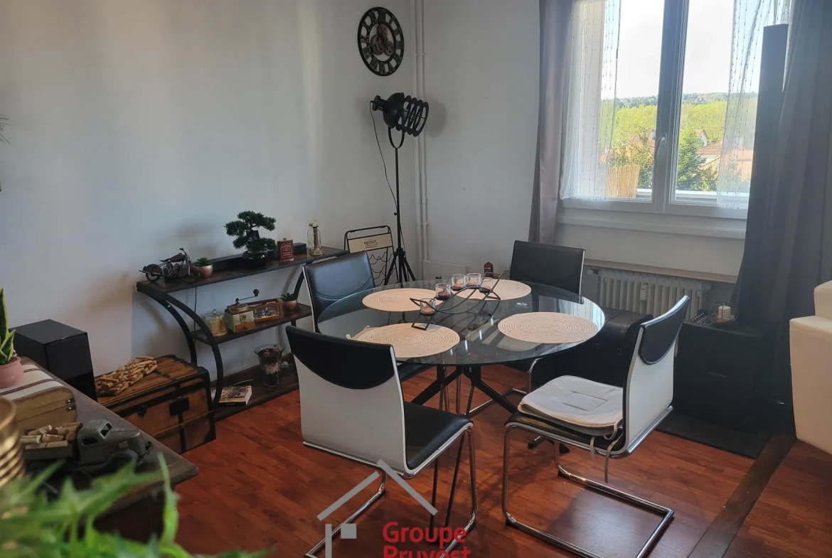 Appartement T3 à Roanne de 68 m² avec balcon, cave et parking, proche nature 