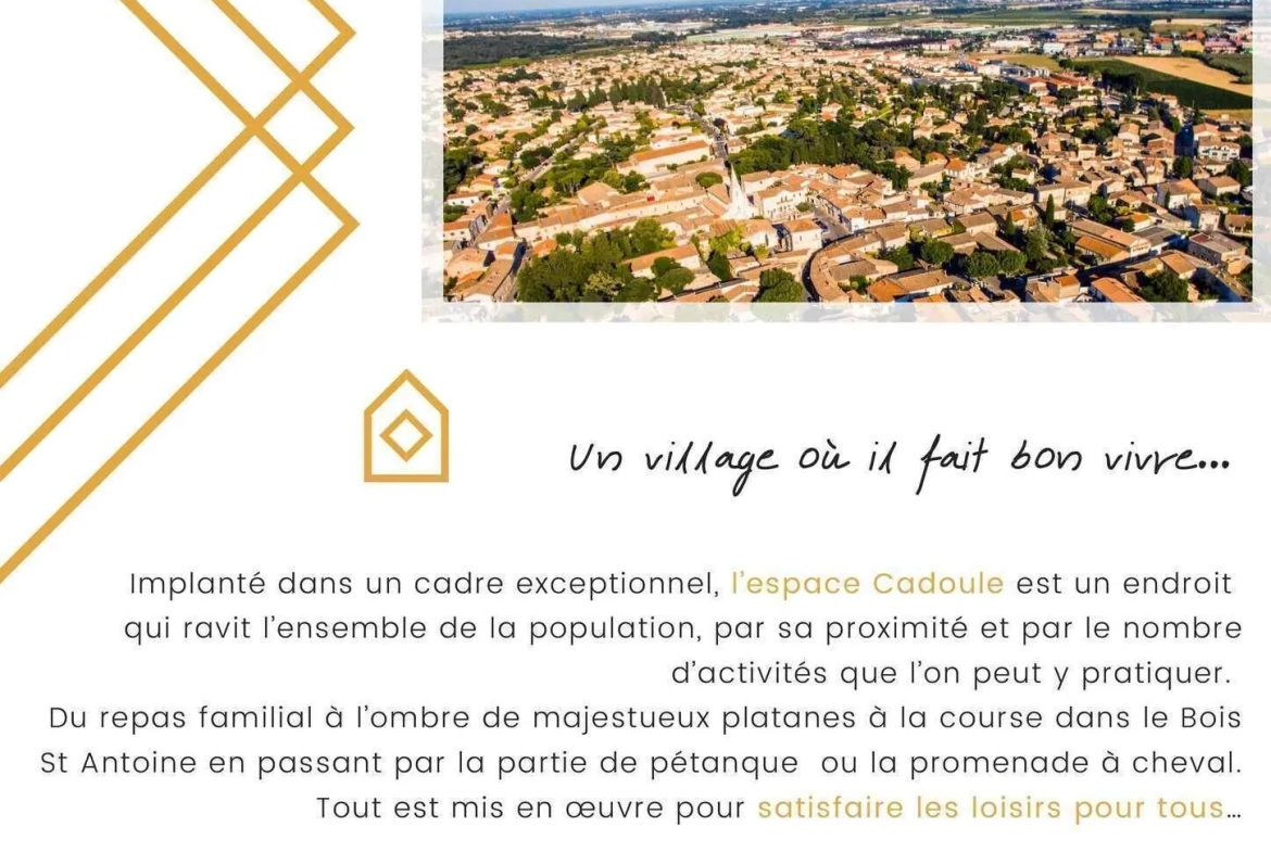Terrain à bâtir de 384 m² à Vendargues avec permis accepté 