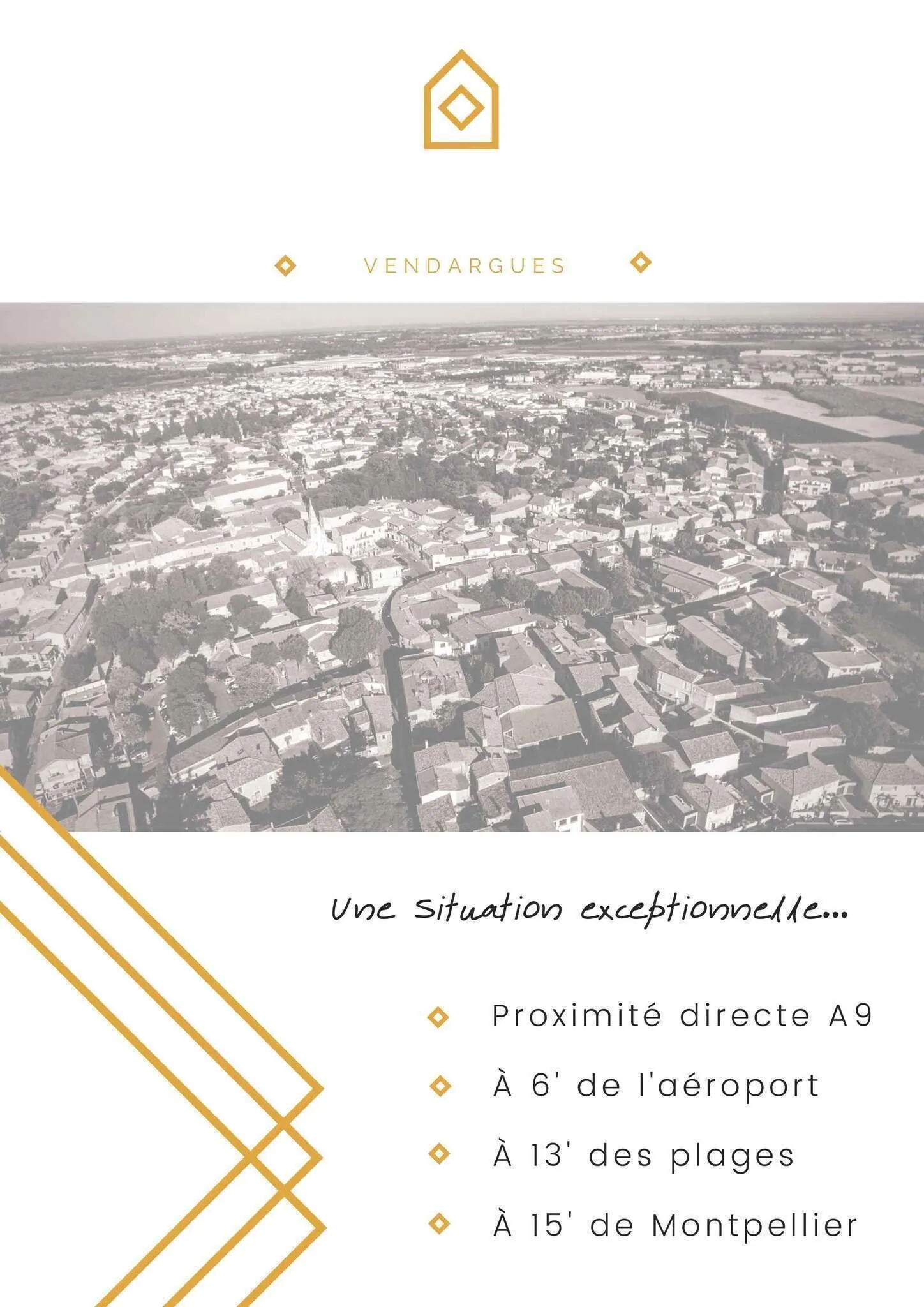 Terrain à bâtir de 384 m² à Vendargues avec permis accepté 