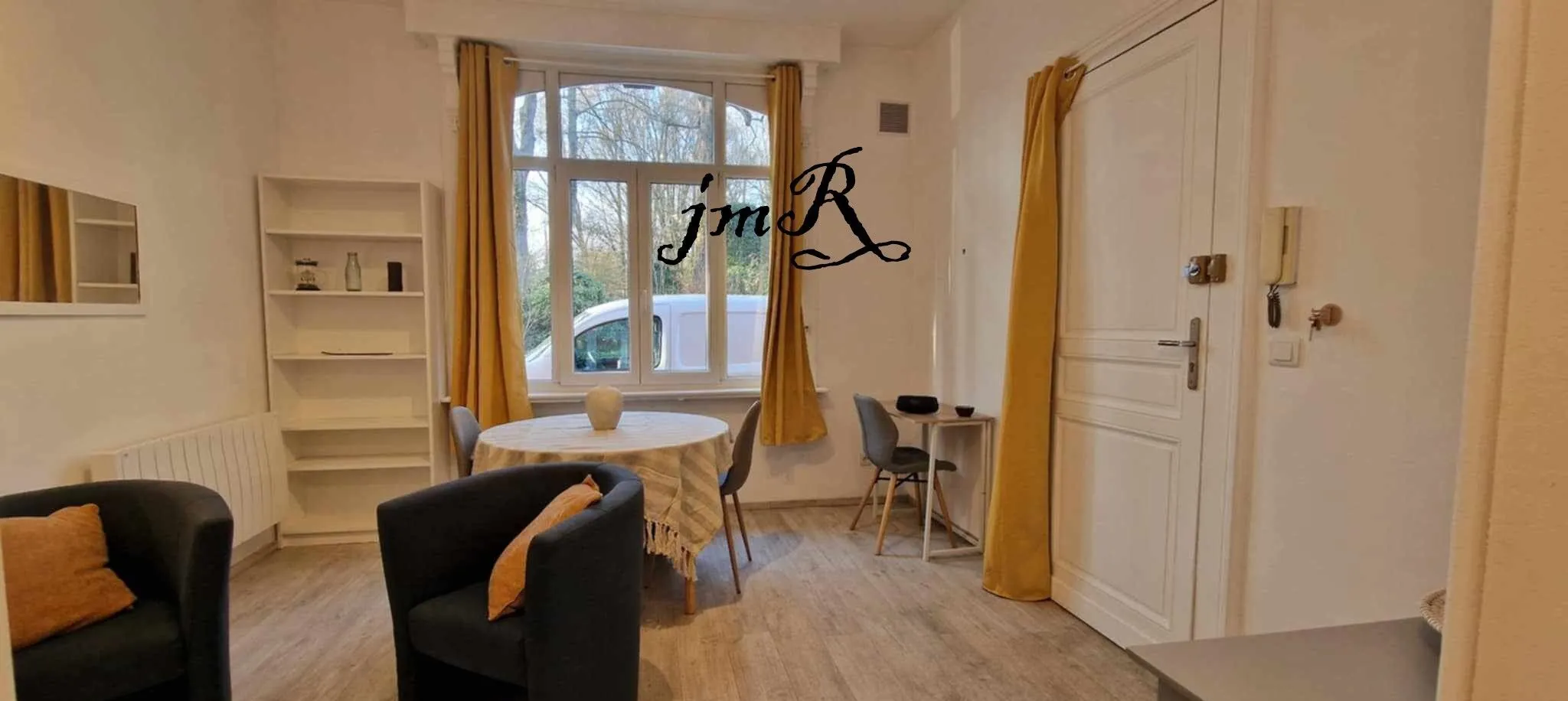 Appartement F2 à Valenciennes de 30 m² avec cave et chauffage électrique 