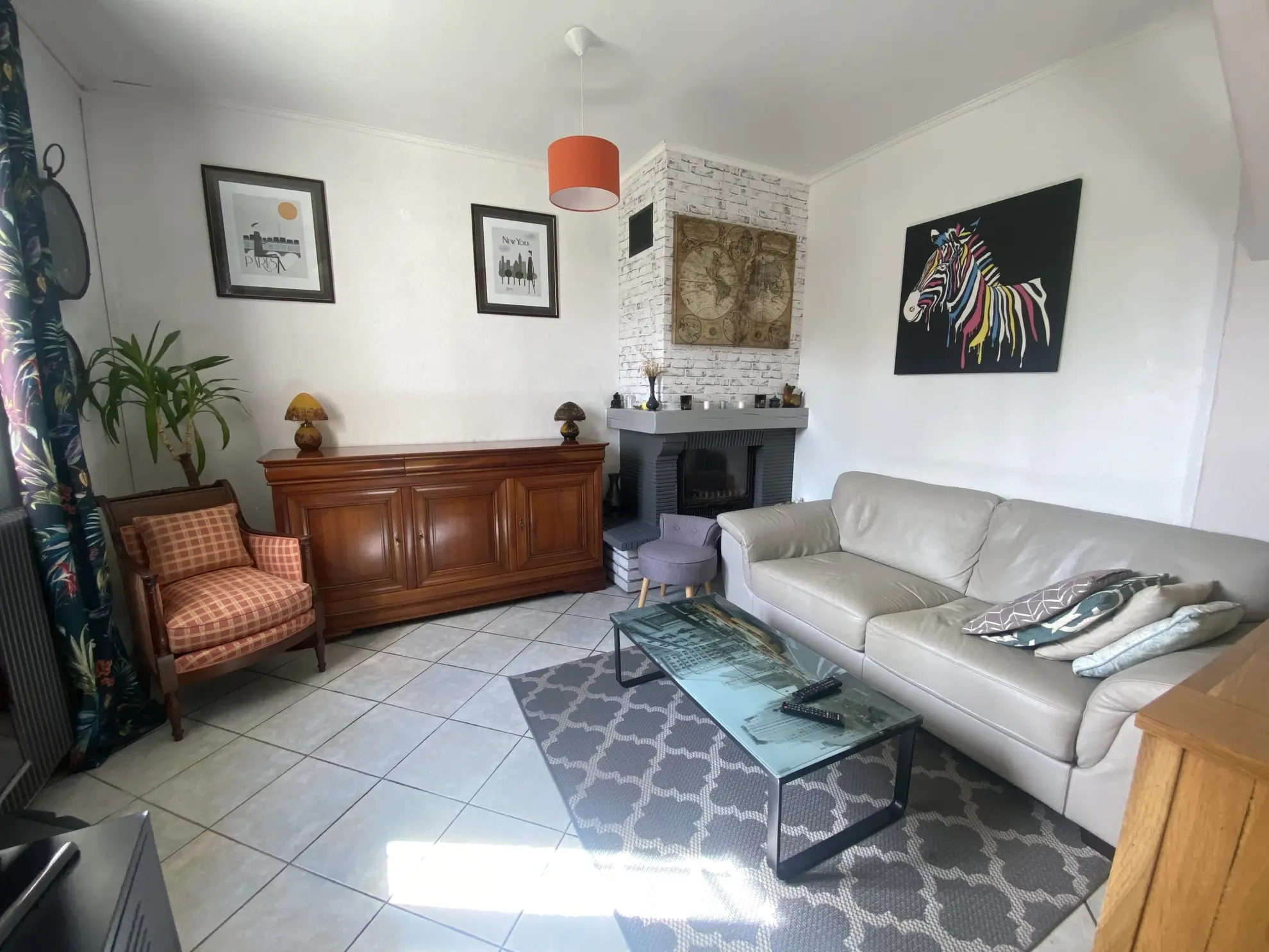 Maison individuelle à Roye de 120 m² avec 4 chambres, garage et jardin 