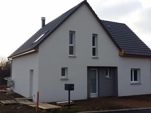 Maison sur mesure écologique à Montreuil-en-Caux – 112 m² avec terrain de 1000 m²