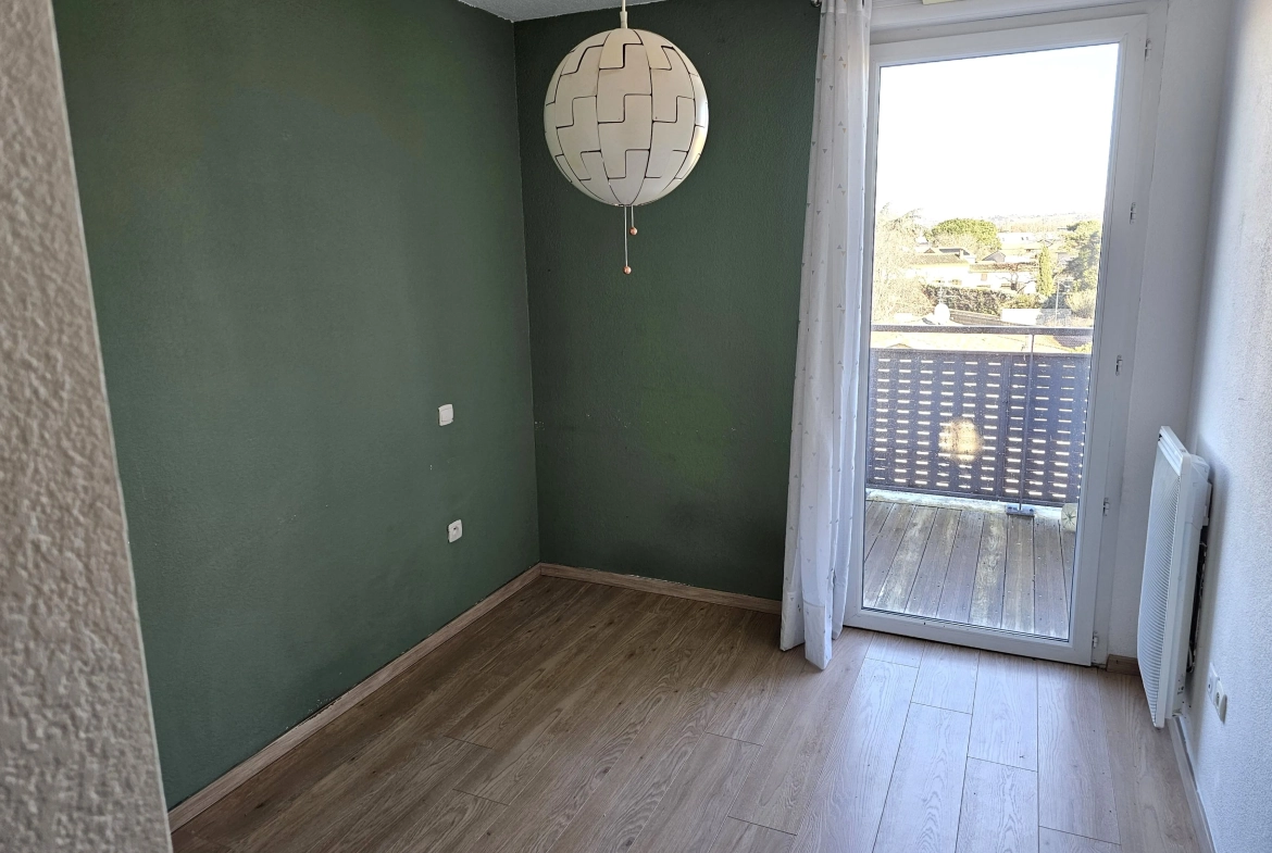 Appartement T3 de 57 m² avec balcon à Toulouse Launaguet 