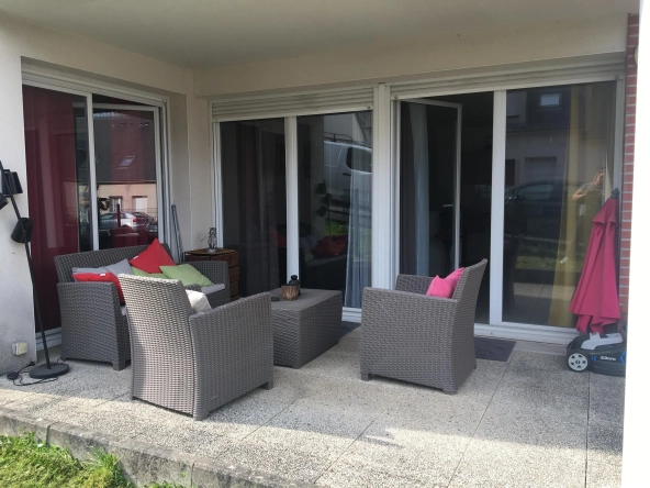 Appartement de 50 m² à Canteleu avec jardin et parking privé