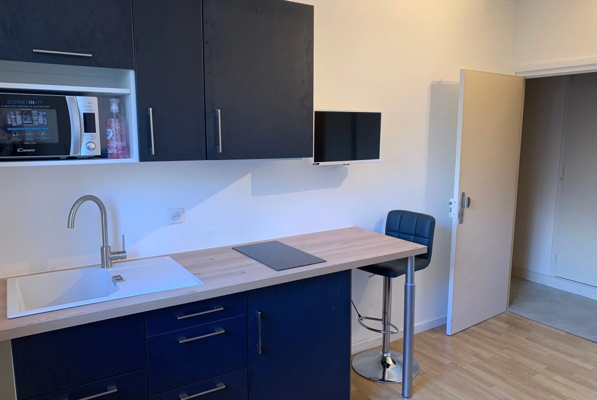 Studio meublé de 13 m² à Nogent-sur-Marne avec rendement de 5 % 