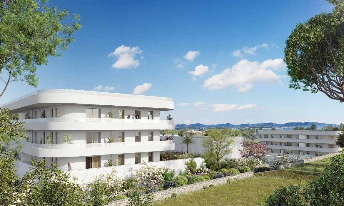 À vendre appartement T2 neuf avec terrasse à La Seyne-sur-Mer 