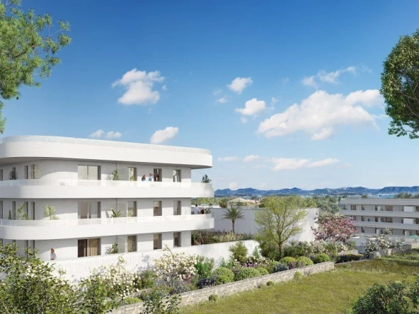 À vendre appartement T2 neuf avec terrasse à La Seyne-sur-Mer