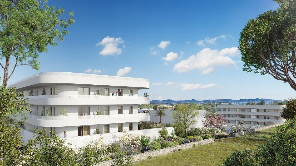 À vendre appartement T2 neuf avec terrasse à La Seyne-sur-Mer 