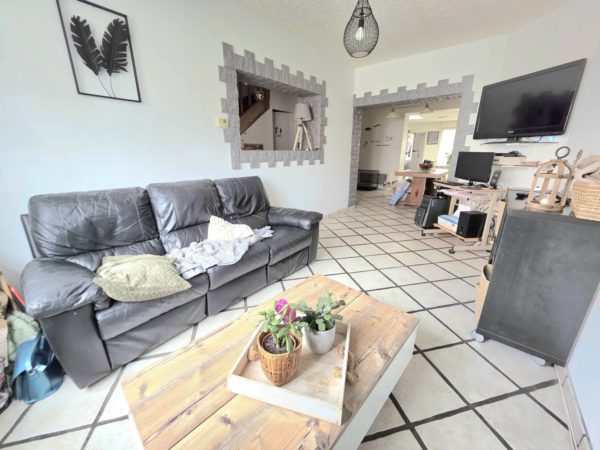 Maison à vendre à Outreau avec 3 chambres, jardin et dépendances - 120 m² 