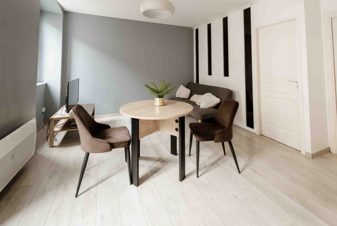Appartement de type 2 rénové avec cave et ascenseur en centre-ville de Pontarlier 