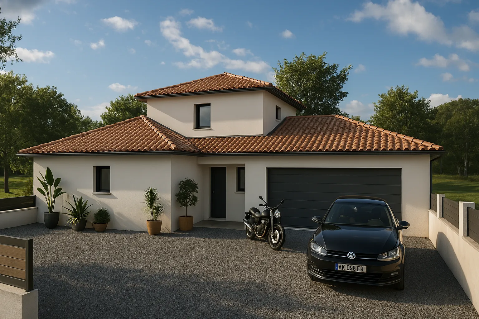 Maison neuve de 90 m² avec jardin à Nivolas-Vermelle - Conformité RE 2020 