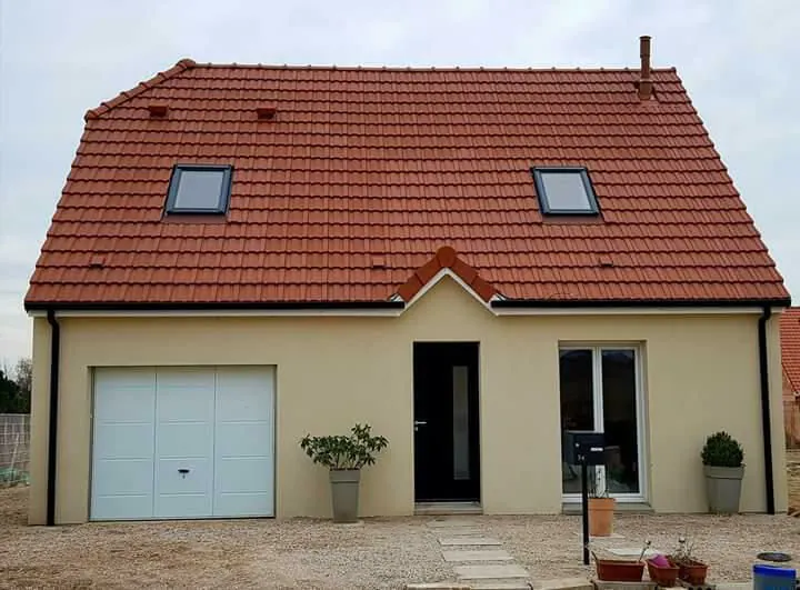 Maison moderne à vendre à Querrieu avec garage et sevices énergétiques 