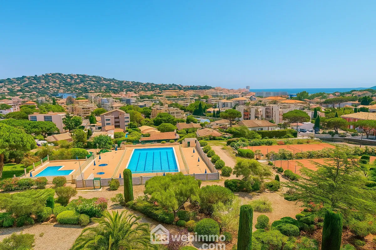Appartement de 42 m² avec terrasse et jardin à Sainte-Maxime 