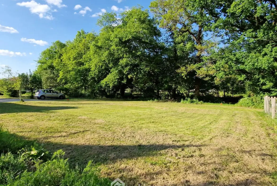 Terrain constructible de 3079 m² à Venansault, environnement naturel et proche La Roche 