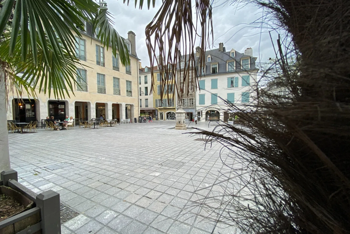 Studio rénové de 24 m² à Pau cœur du quartier historique, opportunité d'investissement 