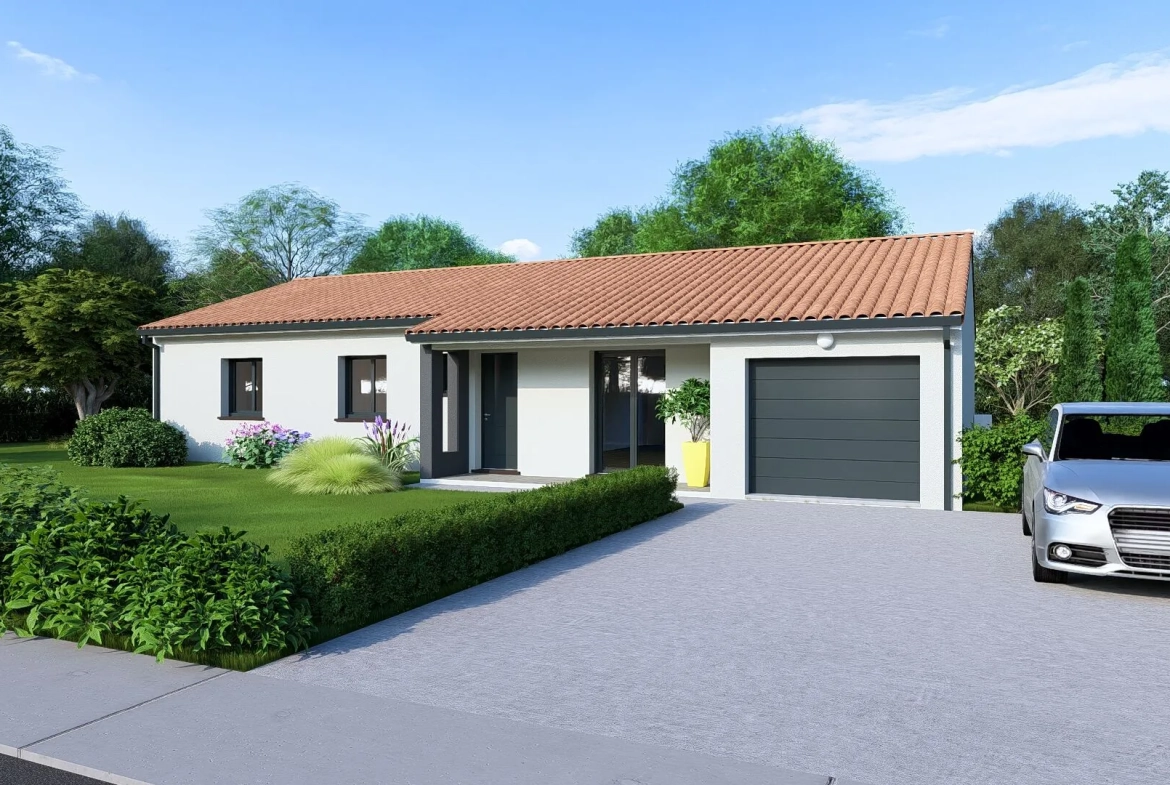 Construction de maison neuve à Saint-Lieux-lès-Lavaur, 115m² personnalisables 