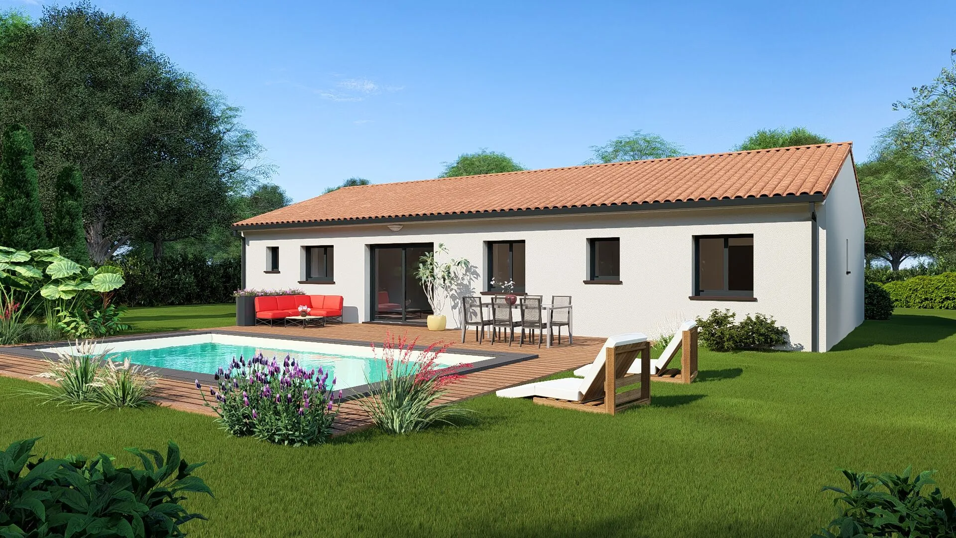 Construction de maison neuve à Saint-Lieux-lès-Lavaur, 115m² personnalisables 