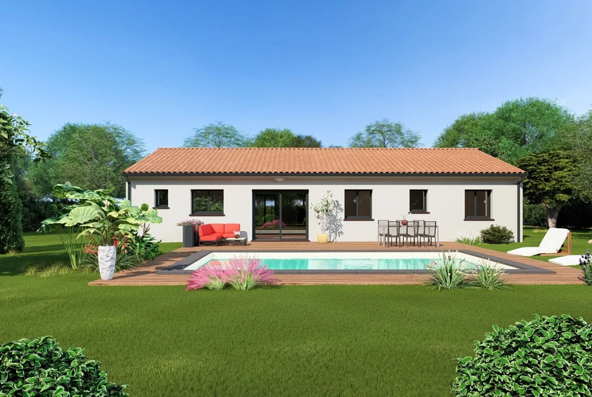 Construction de maison neuve à Saint-Lieux-lès-Lavaur, 115m² personnalisables 