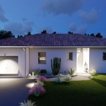 Maison neuve de 95 m² avec 3 chambres et garage à Saint Cricq Villeneuve