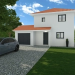 Maison neuve personnalisable de 85m² à Saint-Jean-d'Avelanne avec terrain de 310m²