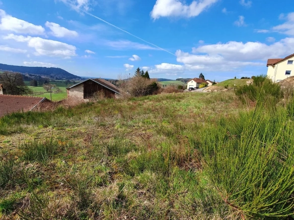 Terrain à bâtir constructible de 1024 m² à Lepanges-sur-Vologne