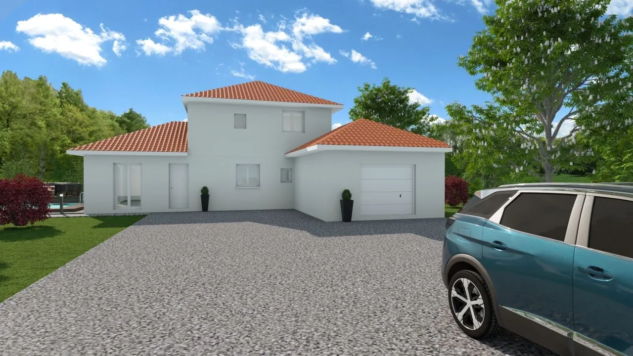 Maison neuve de 90 m² avec grand terrain à La Chapelle-Blanche 
